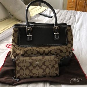 Coach bag & wallet
